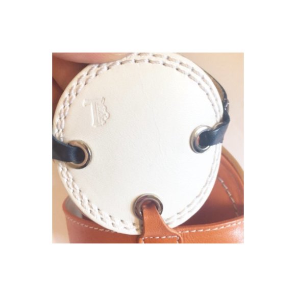 Tod's Color Block Leather Mule Sandal - Picture 6 of 6